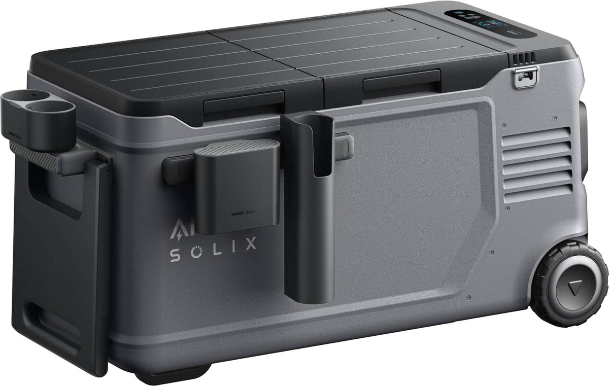 Anker - SOLIX Everfrost 2 Electric Cooler Road Trip Kit, Outdoor Camping/Beach/Tailgating - Black