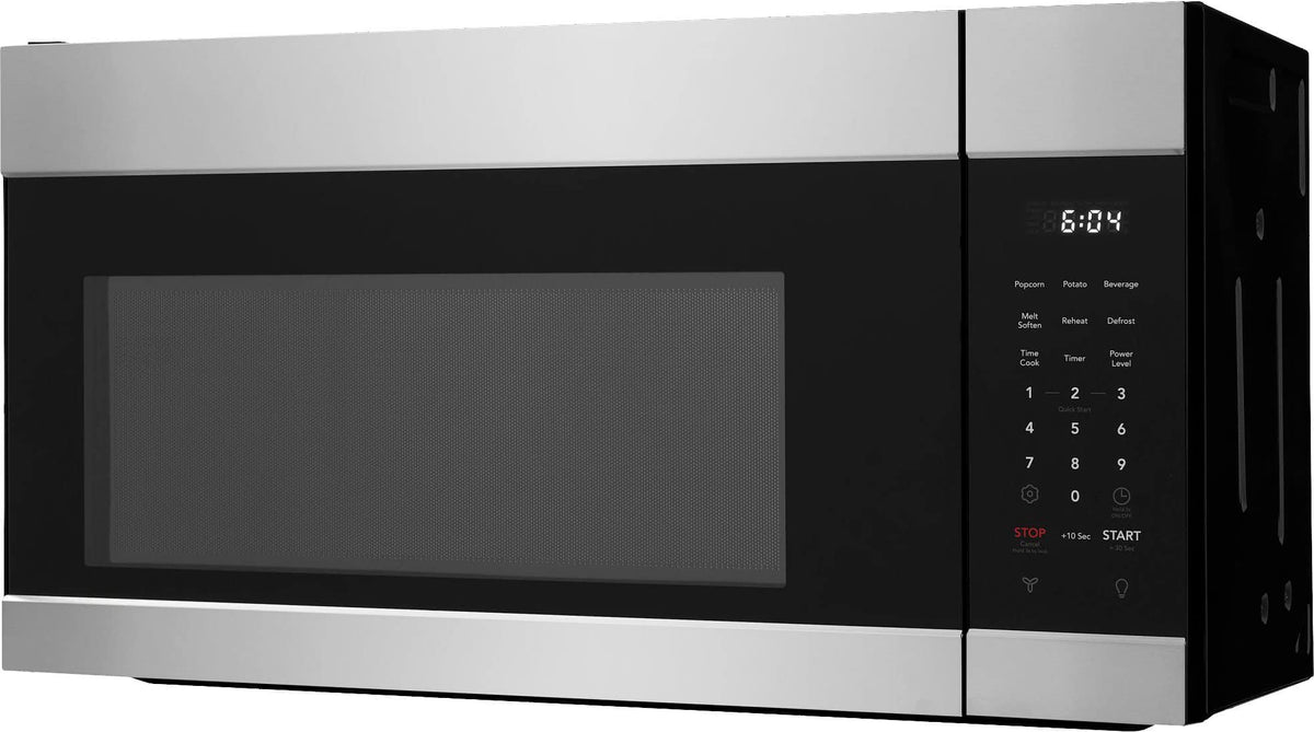 Frigidaire - 1.7 Cu. Ft. Over-The-Range Microwave with Quick Start - Stainless Steel