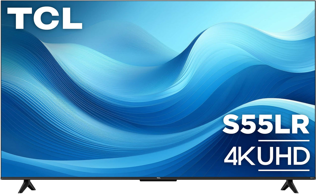 TCL - 55" Class S55LR Series 4K UHD HDR LED Smart TV with Roku TV (2026)