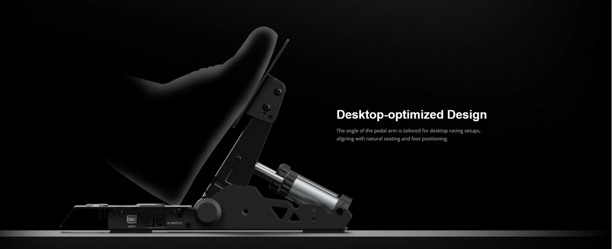 Moza Racing - SRP2 Load Cell Sim Racing Pedals (Throttle & Brake) for Windows and Xbox