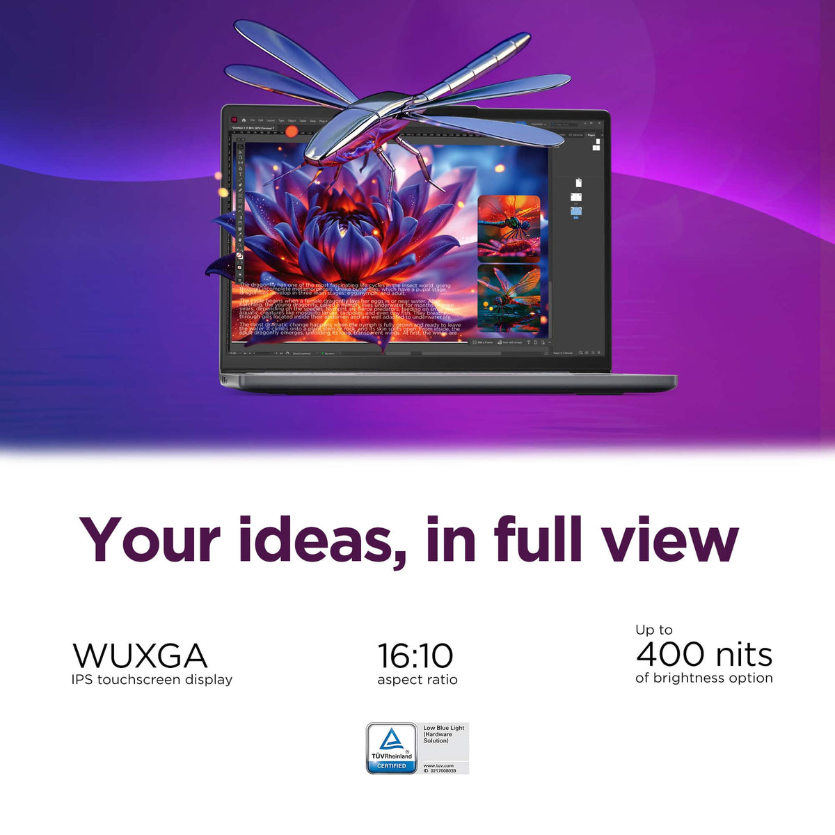Lenovo - IdeaPad Slim 3i 15.3" 2K Touchscreen Laptop - Intel Core 3 304 2026 - 8GB Memory - 256GB Storage - Luna Grey