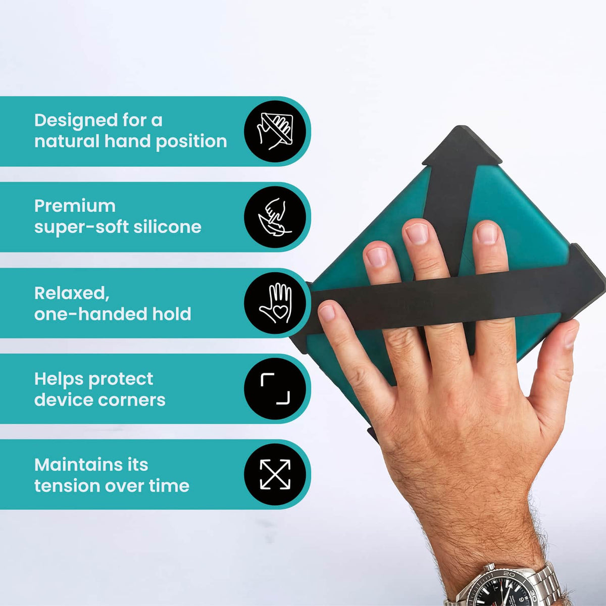 Strapsicle - Premium Silicone Straps for Kobo Clara BW/Color (2022-2024) - Sage Green