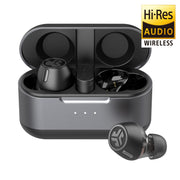 JLab - Epic Lab Edition Wireless Earbuds – Adaptive Noise Cancelling, Dual Drivers, Hi-Res Audio – - Black