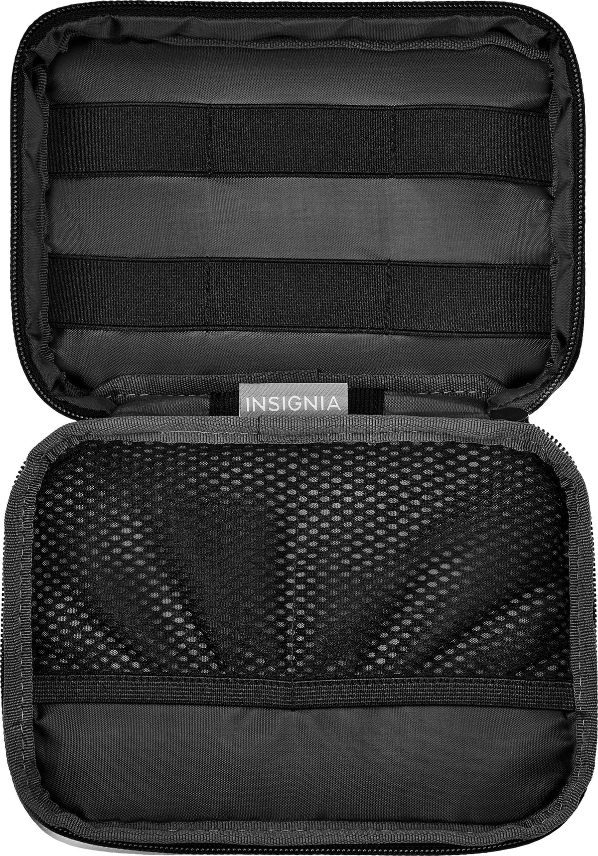 Insignia™ - Travel Case for Electronic Accessories - Black