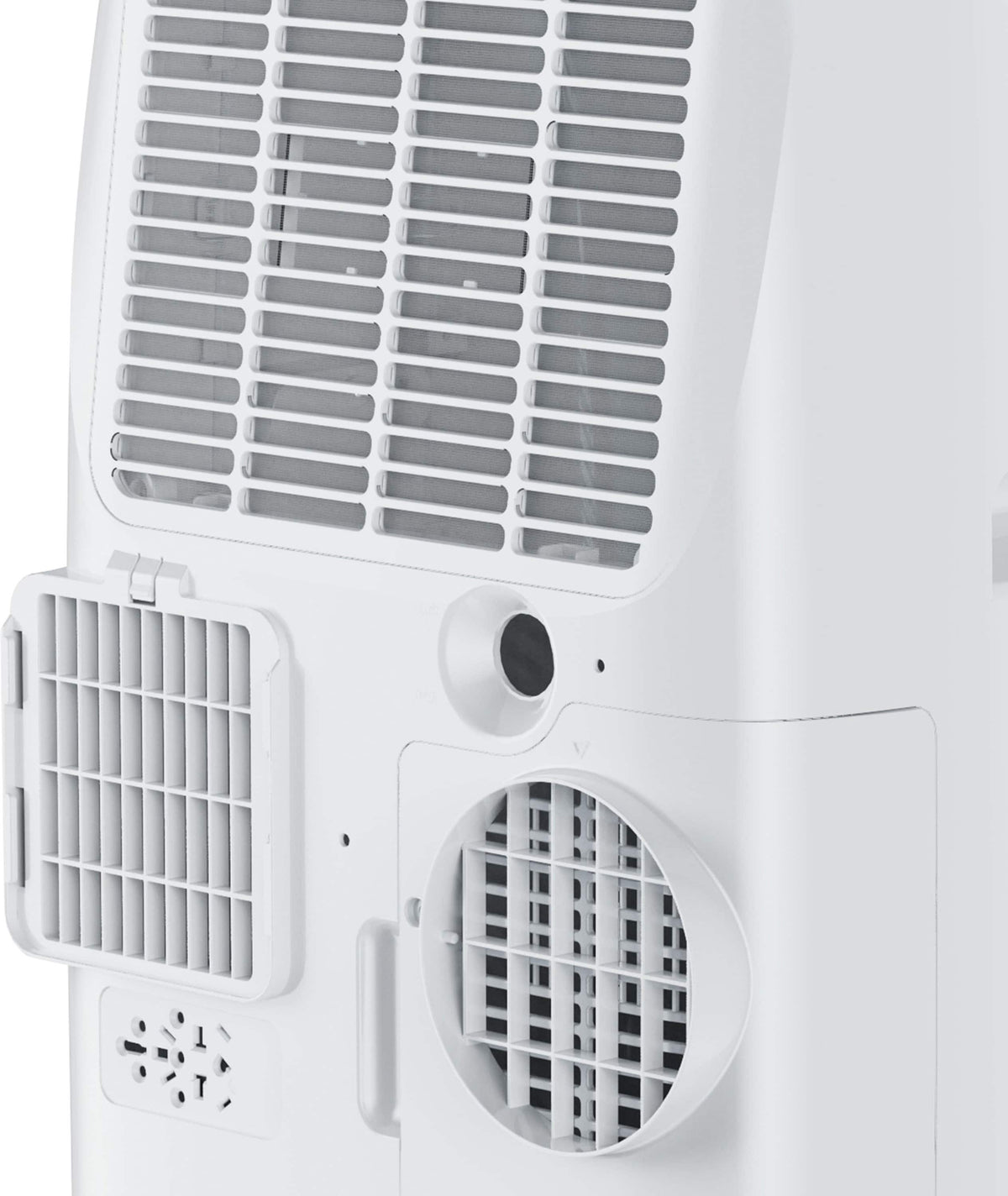 TCL - 450 Sq. Ft. 10,000 BTU Q-Series Ultra-Quiet Dual Hose Inverter Smart Portable Air Conditioner - White