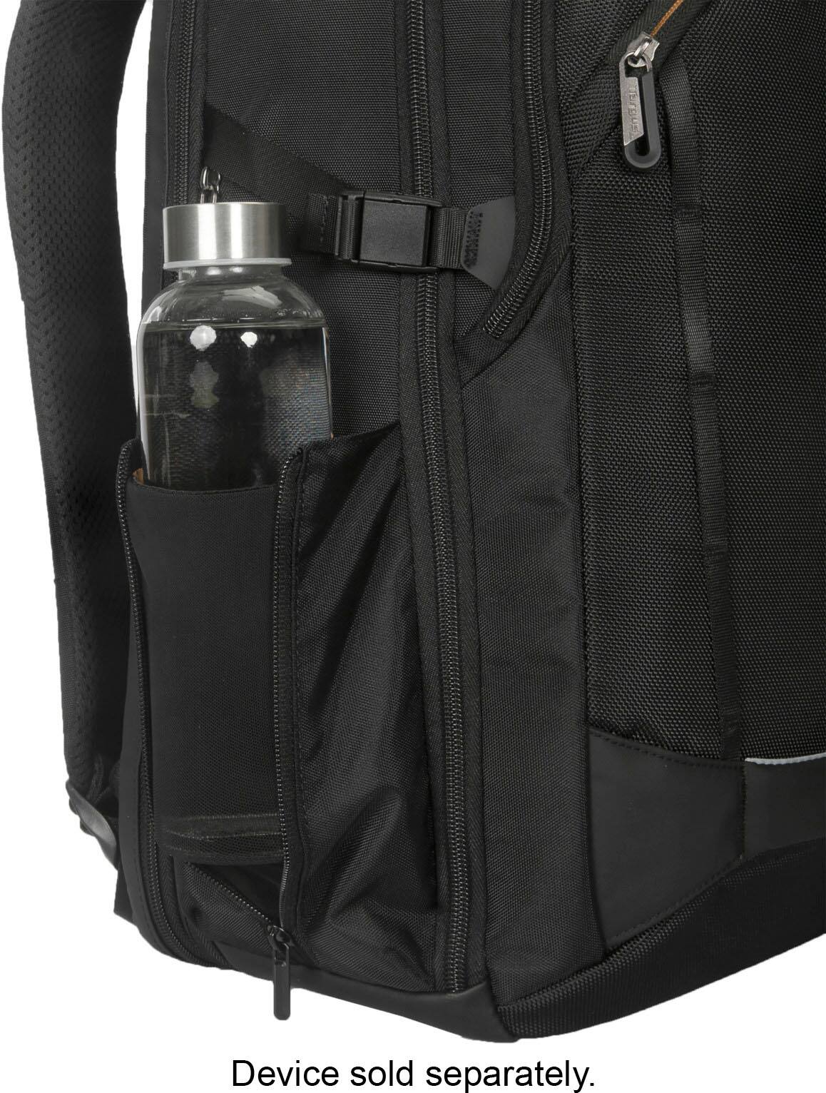 Targus - 17” Voyager EXP Travel Backpack - Black/Orange