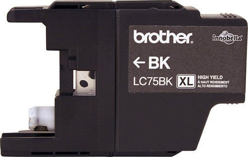 Brother - LC75BK XL High-Yield Ink Cartridge - Black