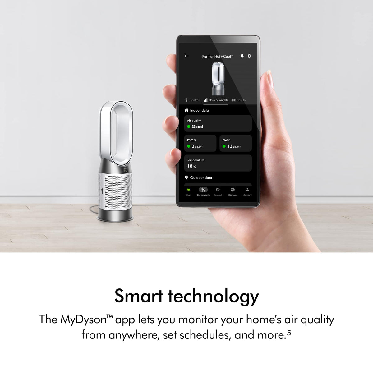 Dyson - Purifier Hot+Cool HP1 - White