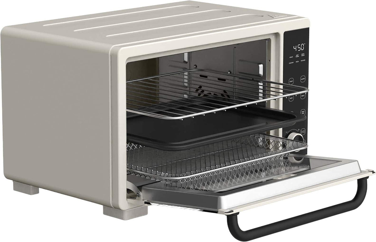bella PRO - 6-Slice Air Fryer Toaster Oven (0.88 Cu. Ft.) - Oatmilk