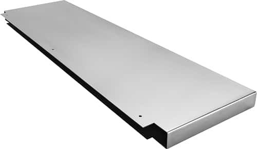Whirlpool - Backguard for 30" Ranges or Cooktops - Silver