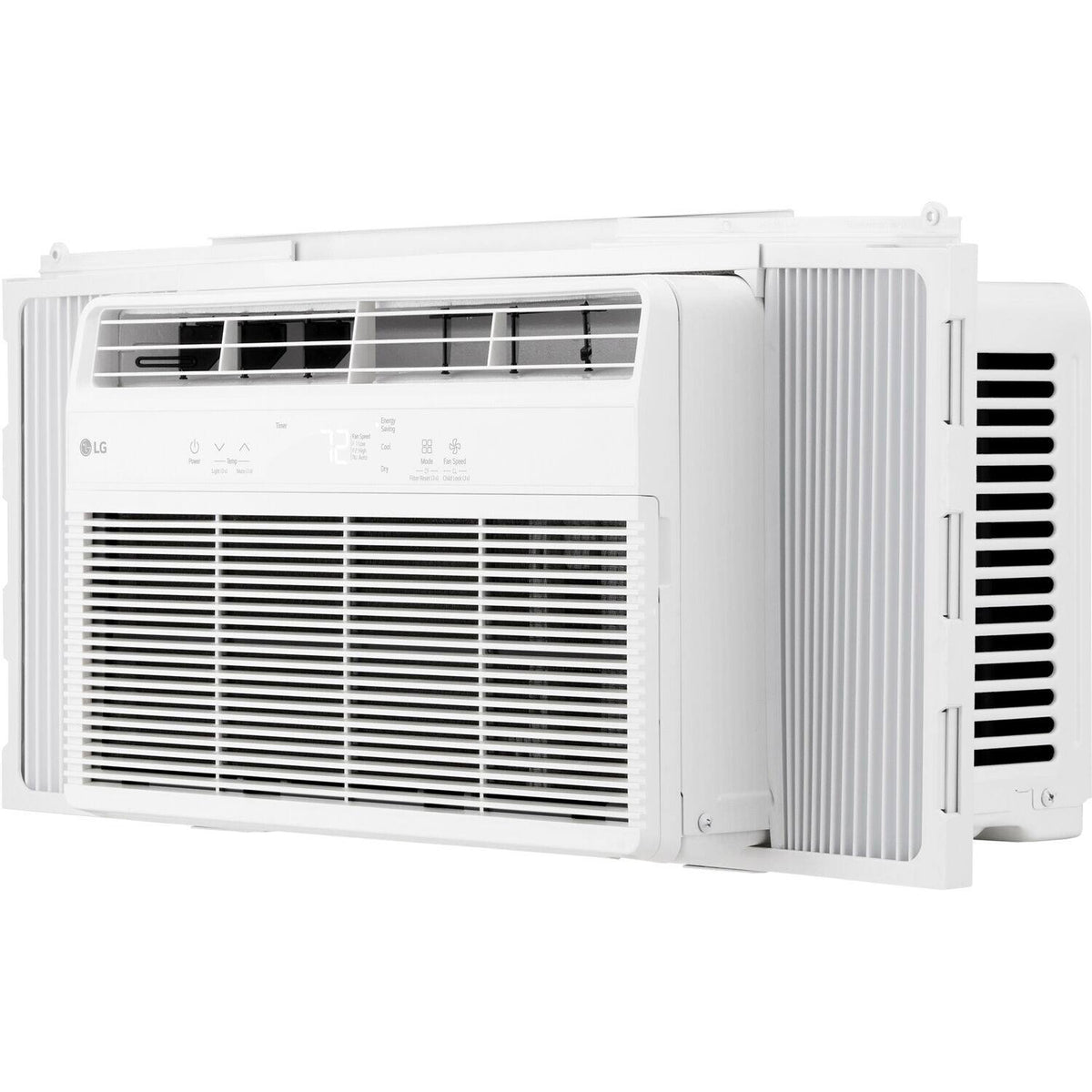 LG - 250 Sq. Ft. 6,000 BTU Window Air Conditioner - White