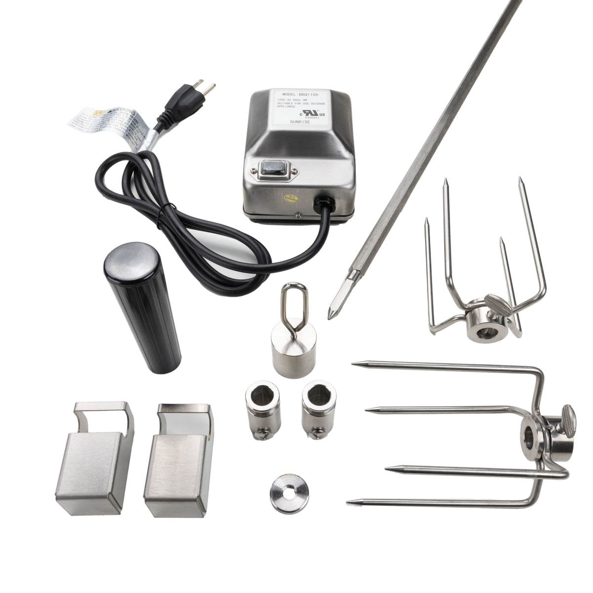 Coyote Outdoor Living - Rotisserie Kit For 36" Gas Grills - Stainless Steel