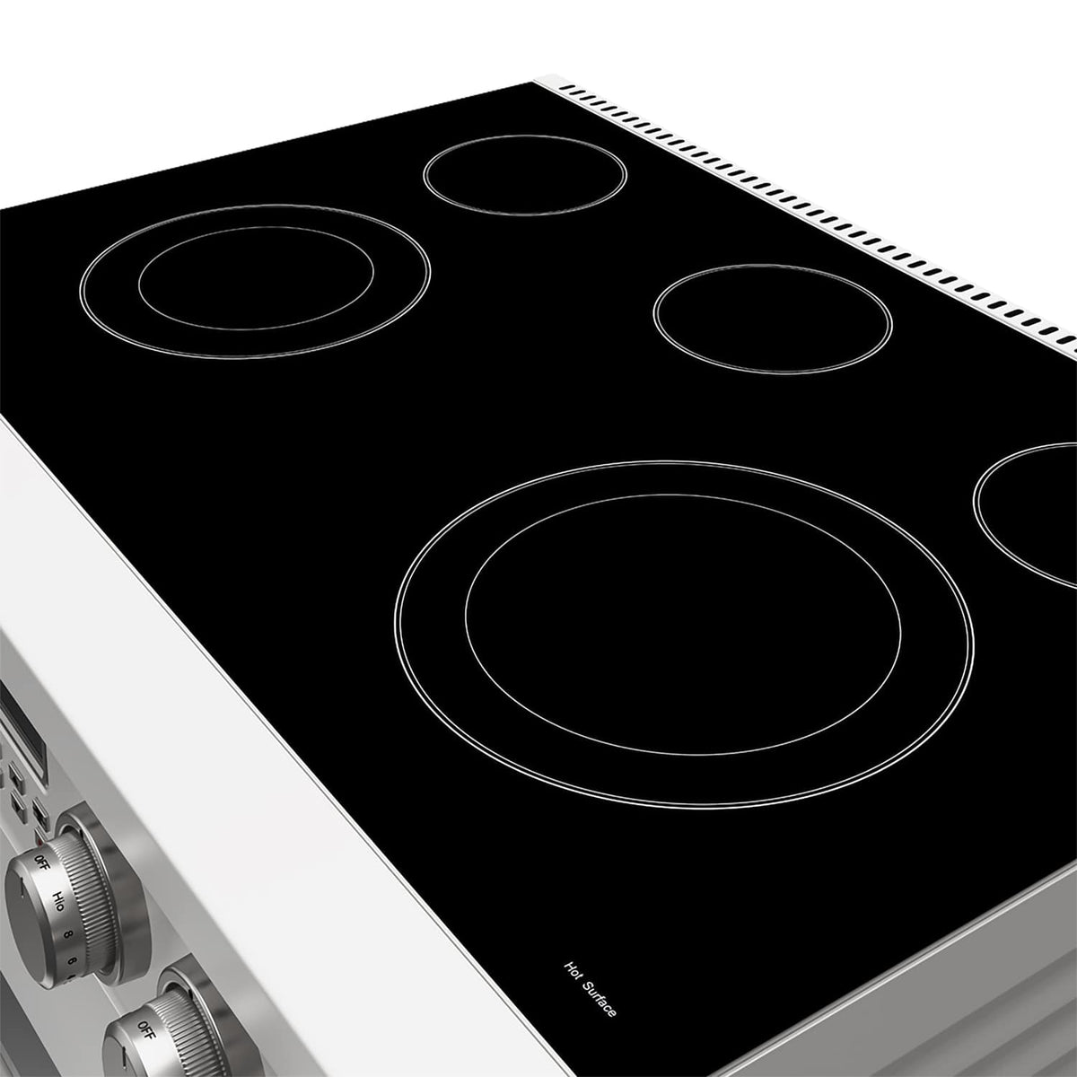 Thor Kitchen - 6.0 Cu. Ft. Freestanding Electric Convection Range - Matte White