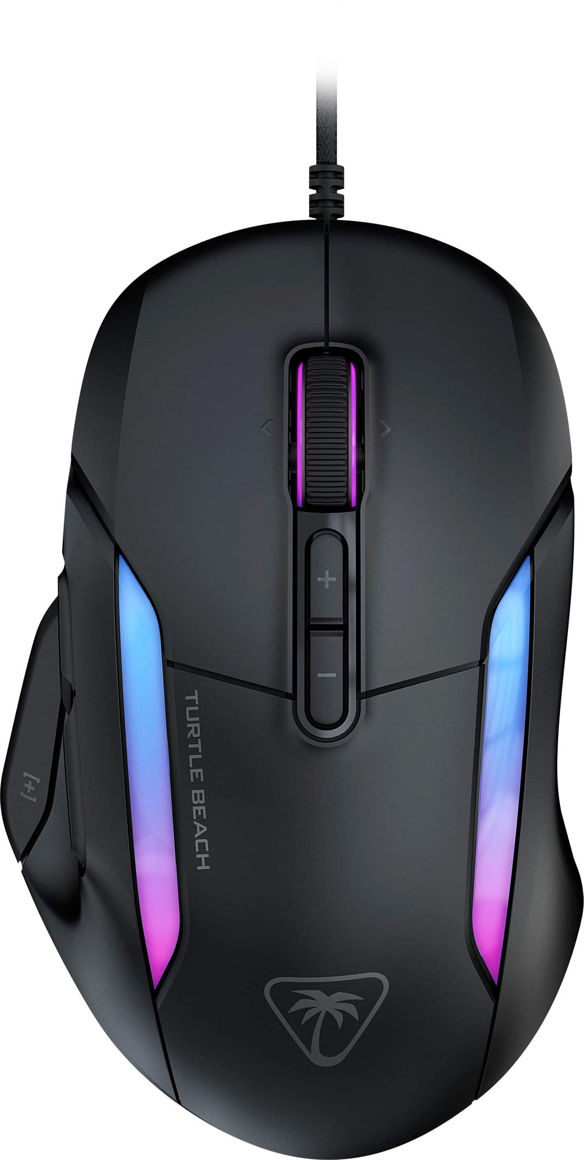Turtle Beach - Kone II Wired Optical Gaming Mouse with RGB Lighting - Wired - Ash Black