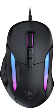 Turtle Beach - Kone II Wired Optical Gaming Mouse with RGB Lighting - Wired - Ash Black