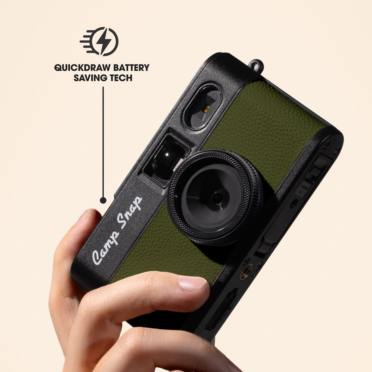 Camp Snap - 2 Screen Free Digital Camera - Green