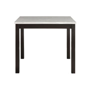 Leon - Bar Table And 4 Bar Stools - Espresso / White