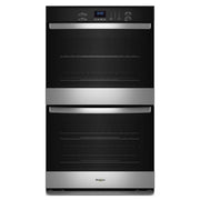 Whirlpool - 10.0 Total Cu. Ft. Double Self-Cleaning Wall Oven - Stainless Steel