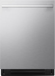 LG - STUDIO FlushFit 24-in Top Control Smart Built-In Stainless Steel Tub Dishwasher w/3rd Rack, 1 Hour Wash and Dry, 39dBA - Stainless Steel