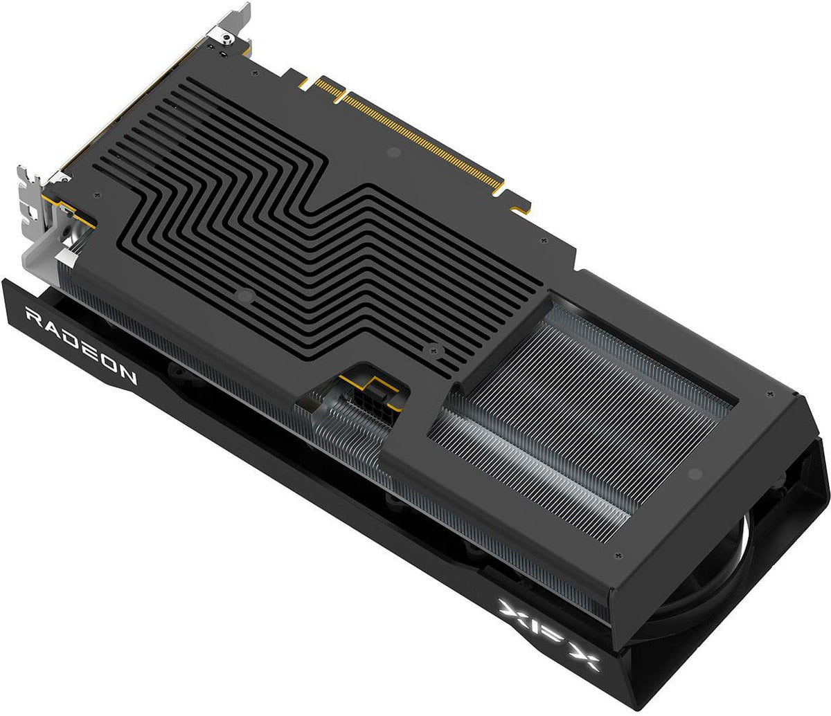 XFX - Swift AMD Radeon RX 9060XT 16GB GDDR6 PCI Express 5.0 Gaming Graphics Card - Black