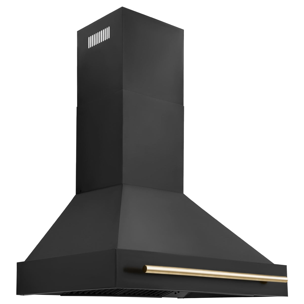 ZLINE - 36 inches - Externally Vented - Wall Range Hood - Black Stainless Steel