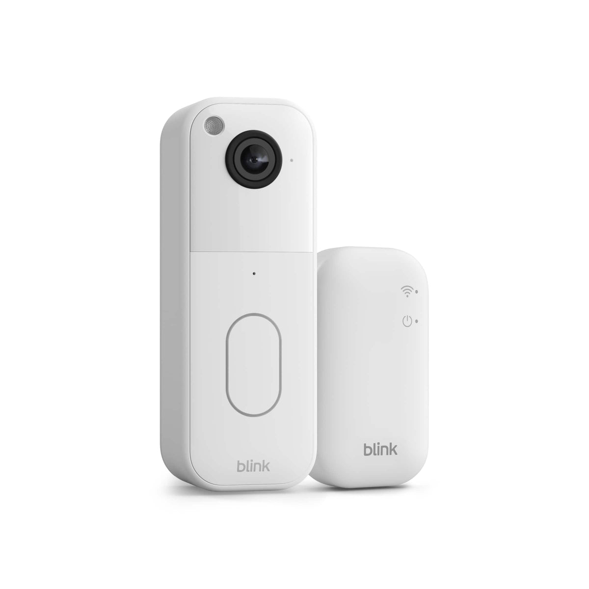 Blink - Video Doorbell - Head-to-toe HD view, two-year battery, simple setup, Sync Module Core included - White