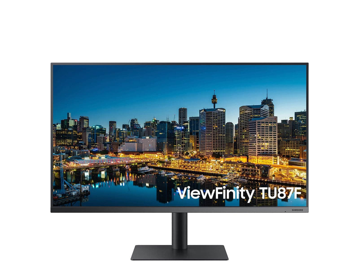 Samsung - ViewFinity 32" TU874 LED UHD Monitor (HDMI, USB, Thunderbolt) - Black