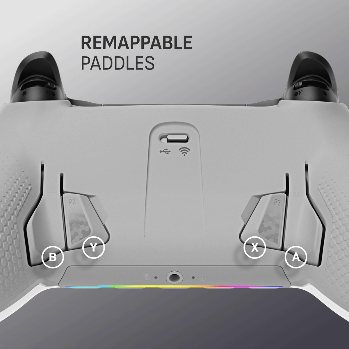 SCUF - ENVISION PRO v2 Wireless Hall Effect Gaming Controller for PC with Anti-Drift Thumbsticks - White/Black