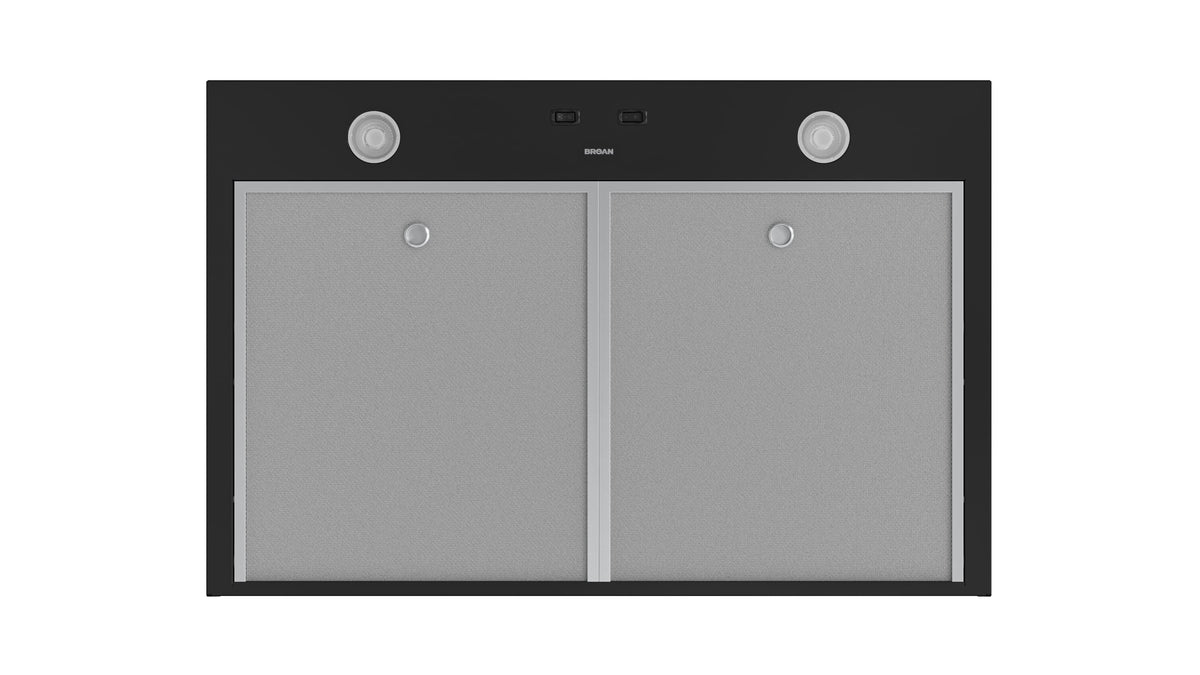 Broan - 42 inches - Convertible - Under cabinet Range Hood - Black