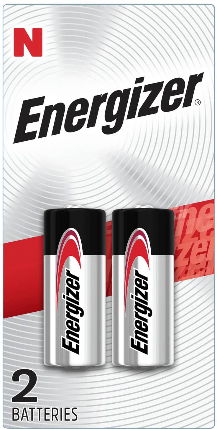 Energizer - N Batteries (2 Pack), 1.5V Alkaline Small Batteries