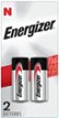 Energizer - N Batteries (2 Pack), 1.5V Alkaline Small Batteries