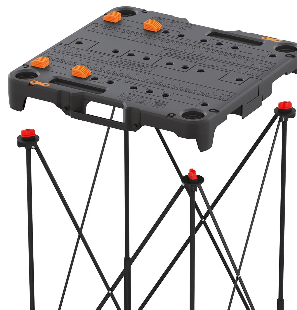 WORX - Sidekick Portable Work Table - Black