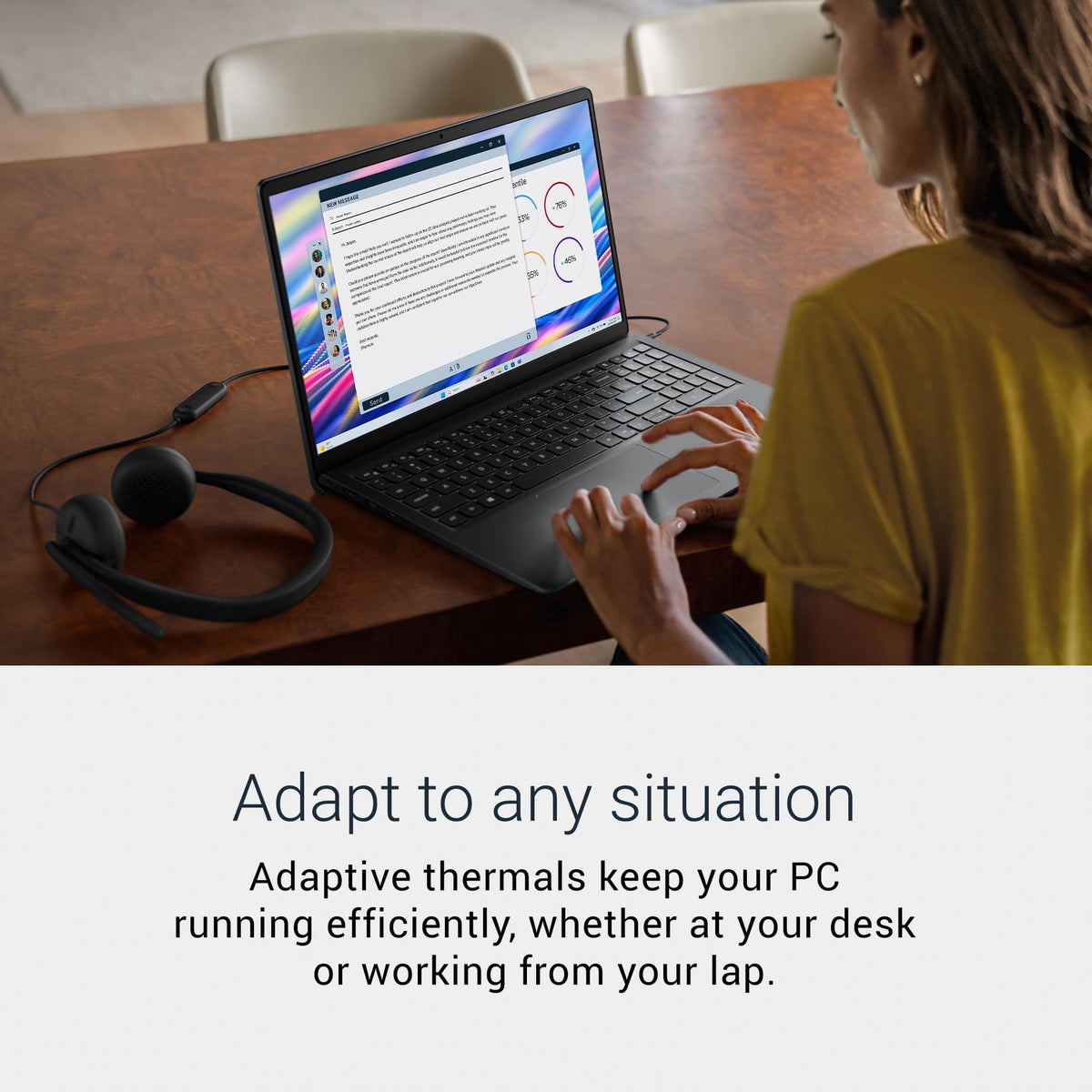 Dell - 15.6" 2K Touchscreen Laptop - Intel 13th Generation Core i7 1355U 2023 - 16GB Memory - 512 GB Storage - Carbon Black