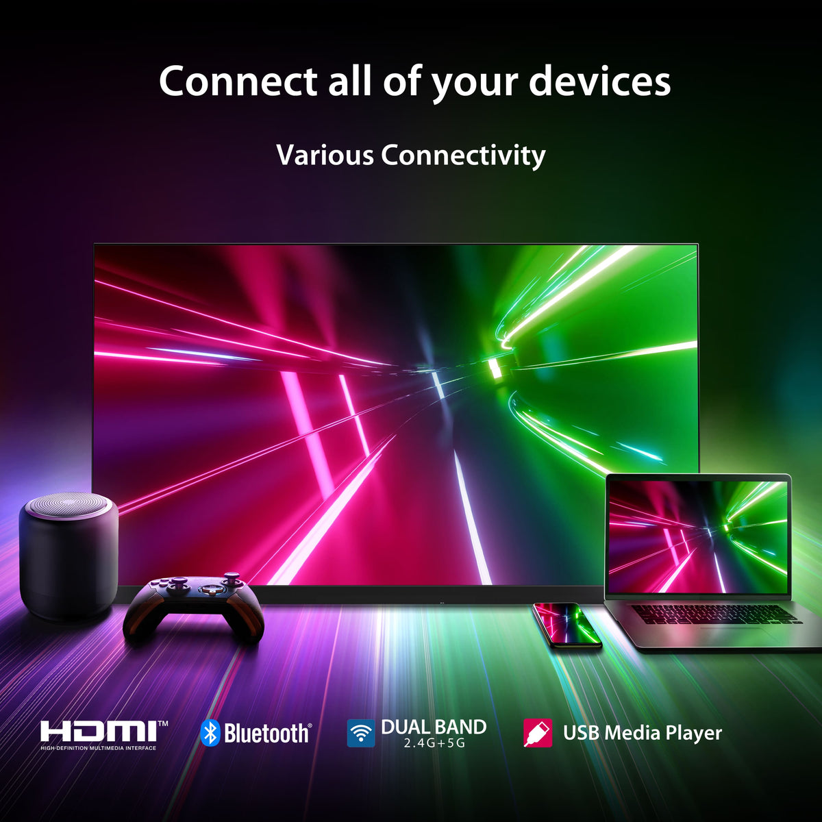 Toshiba - 40" Class V45 QLED Series FHD 1080p Smart Fire TV (2026)