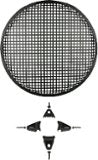 Metra - Install Bay 12" Waffle Grille - Black