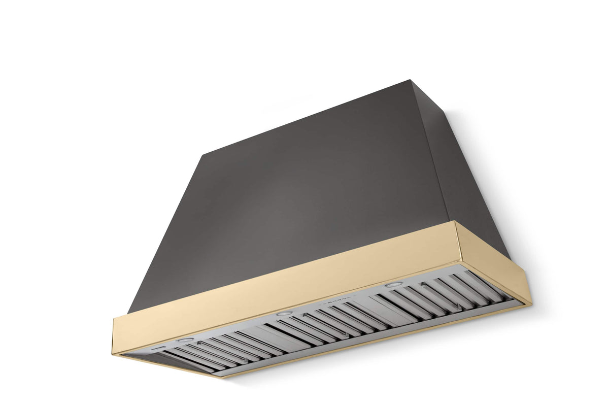 AGA - 48 inches - Externally Vented - Wall Range Hood - Slate