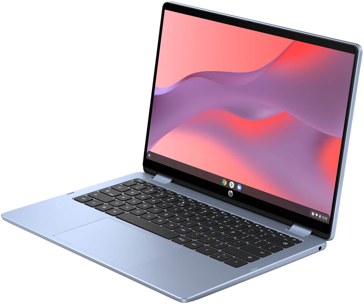 HP - 14" 2K Touchscreen 2-in-1 Chromebook - Intel Core N150 - 8GB Memory - 64GB eMMC - Sky Blue