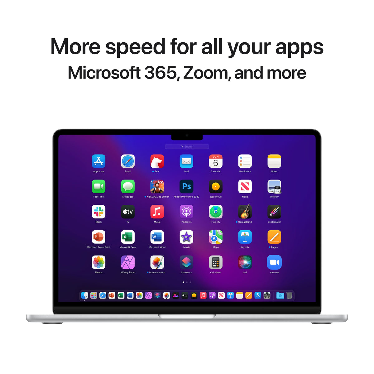 Geek Squad Certified Refurbished MacBook Air 13.6" Laptop - Apple M2 chip - 8GB Memory - 256GB SSD - Silver