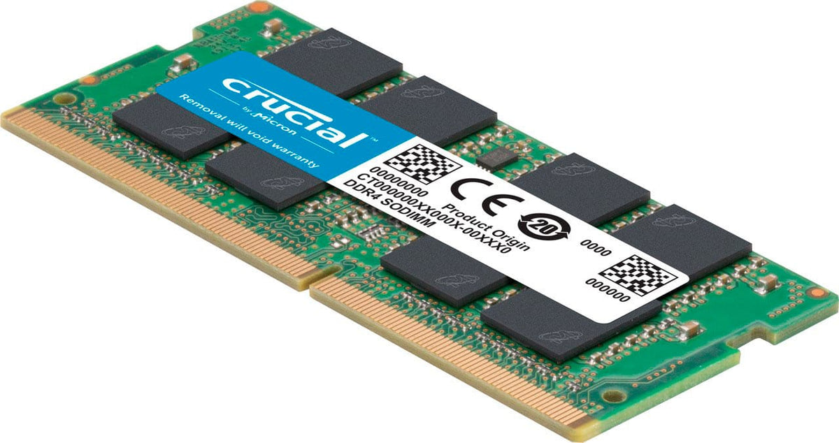 Crucial - 16GB DDR4 3200MHz C22 SODIMM Laptop Memory - Green