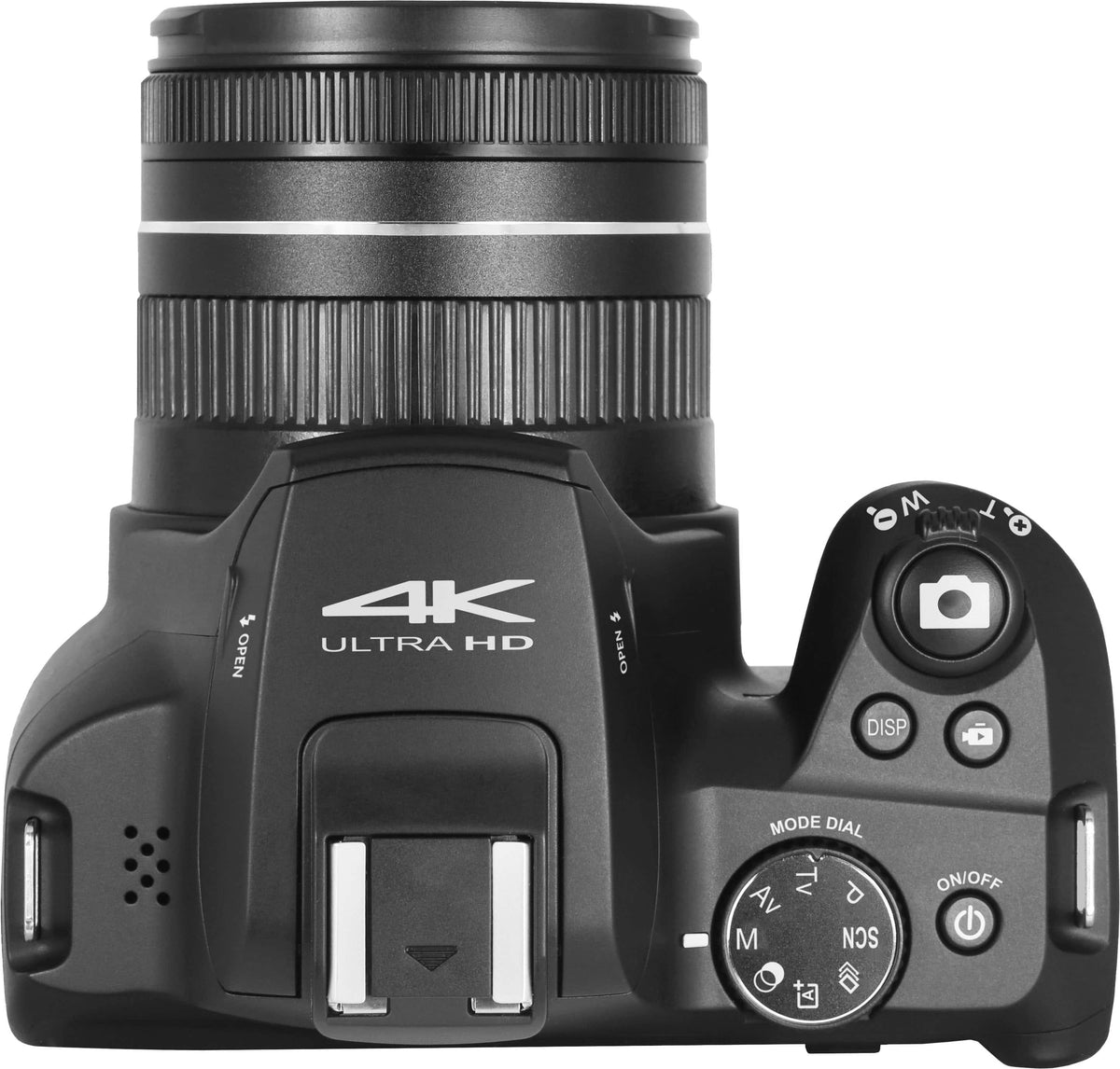 Minolta - MNB10Z 64.0 Megapixel 4K Bridge Camera with 10x Optical Zoom Lens - Black