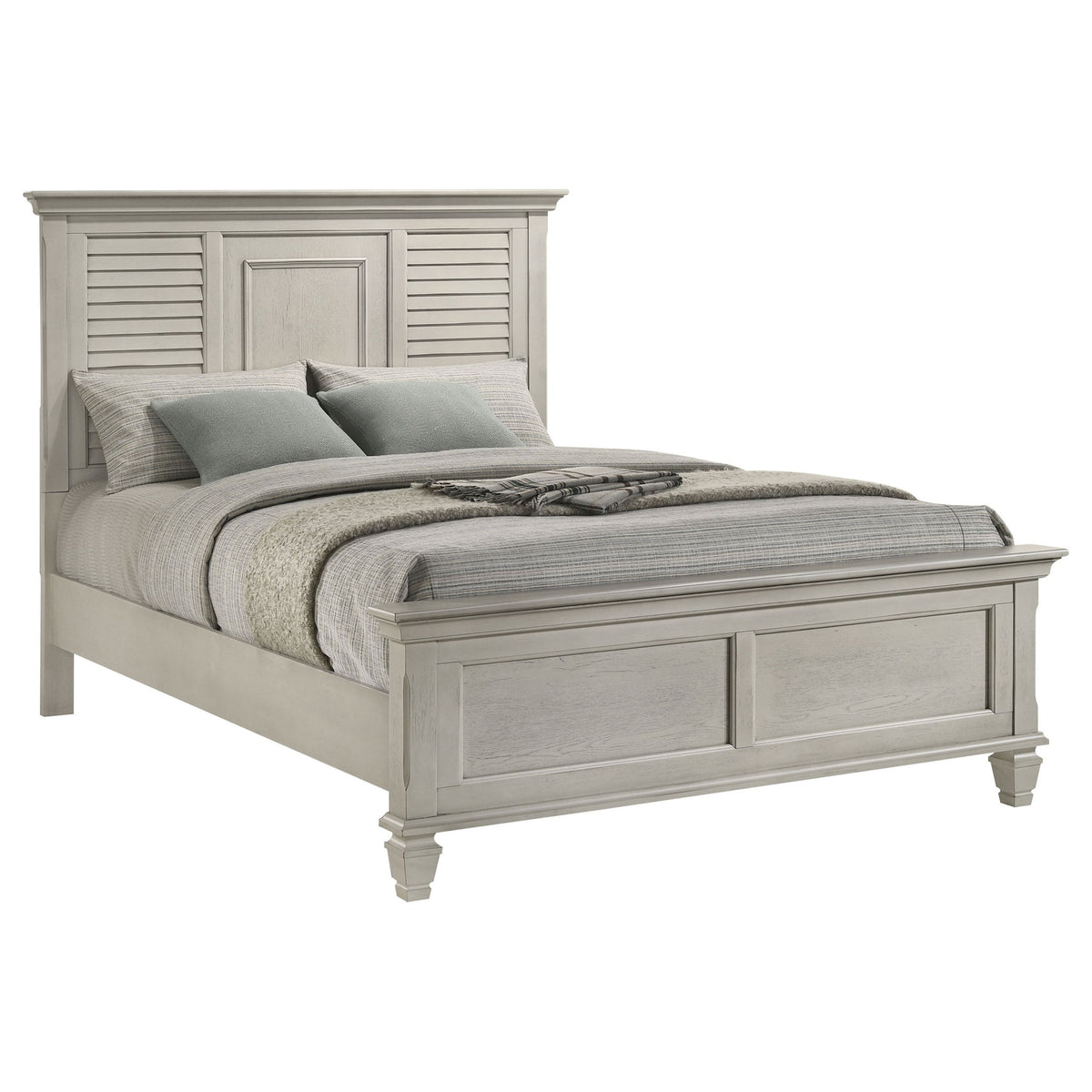 Cama con panel de construcción duradera