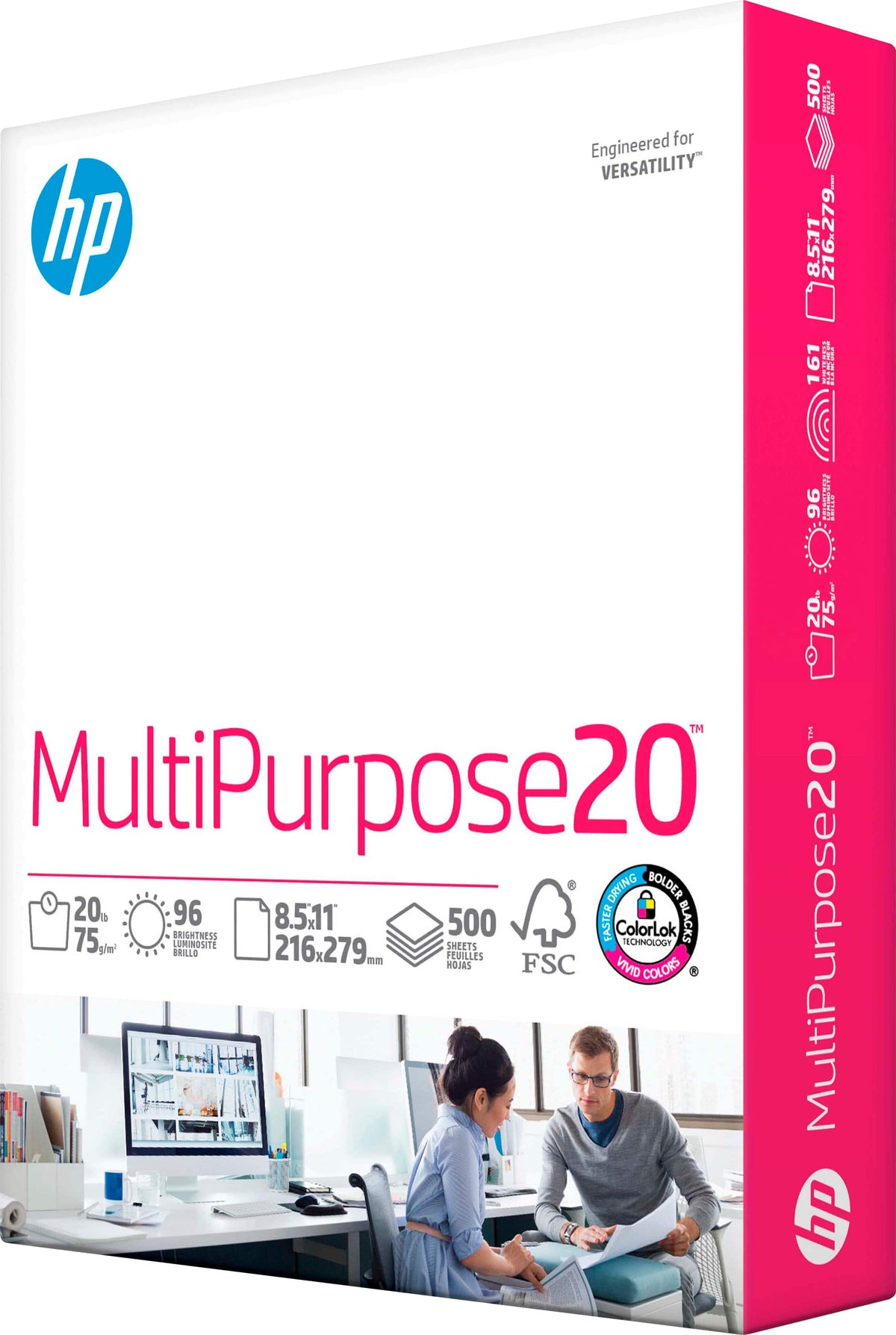 HP - Everyday Copy & Multipurpose Paper - White