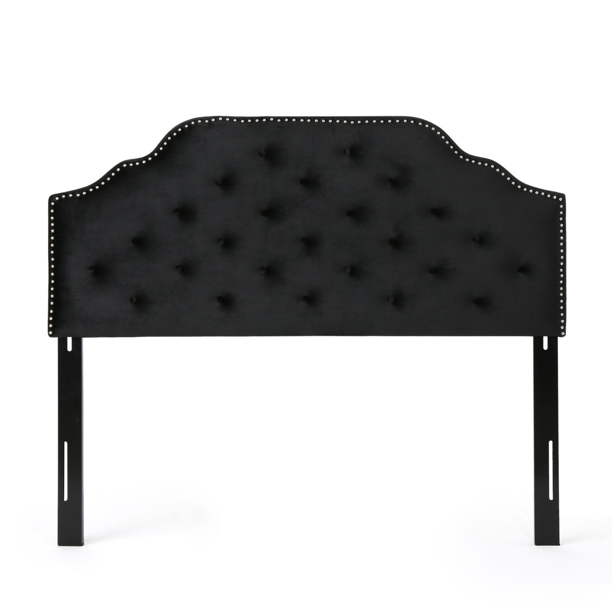Charismatic - Size Headboard With Button Tufting And Nailhead Trim