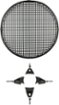 Metra - Install Bay 10" Waffle Grille - Black