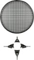 Metra - Install Bay 10" Waffle Grille - Black