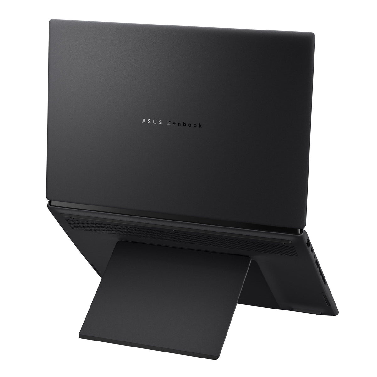 ASUS - Zenbook Duo Dual 14" 3K OLED Touch Laptop - Intel Core Ultra 9 386H - 32GB Memory - 1TB SSD - Moher Gray