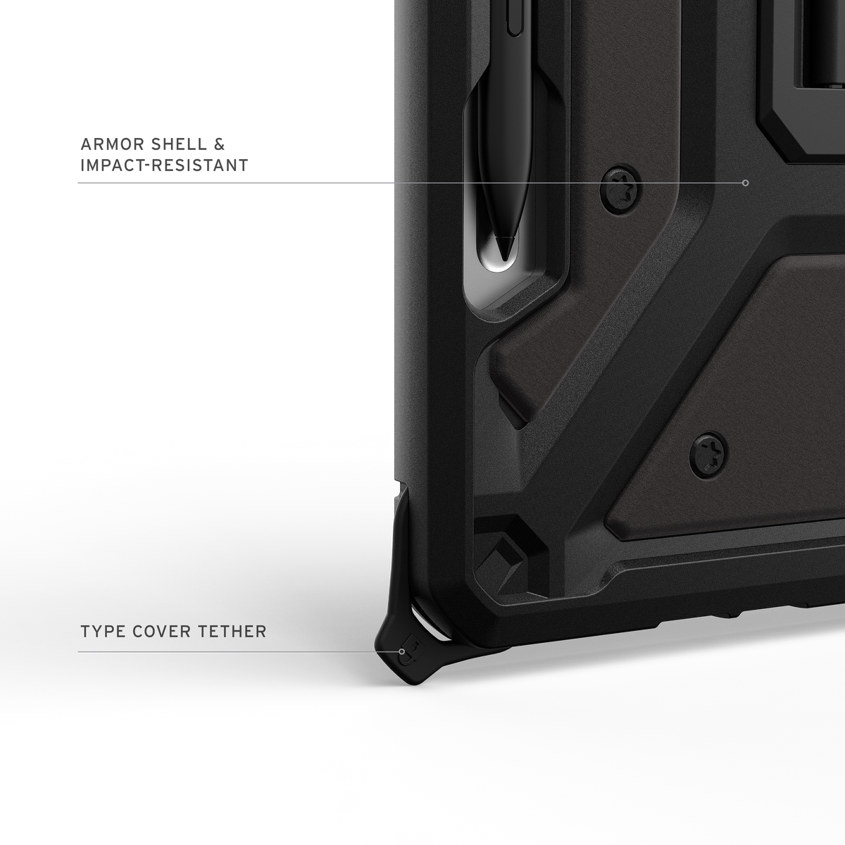 UAG - Metropolis SE Series Case for Microsoft Surface Pro 12" - Black