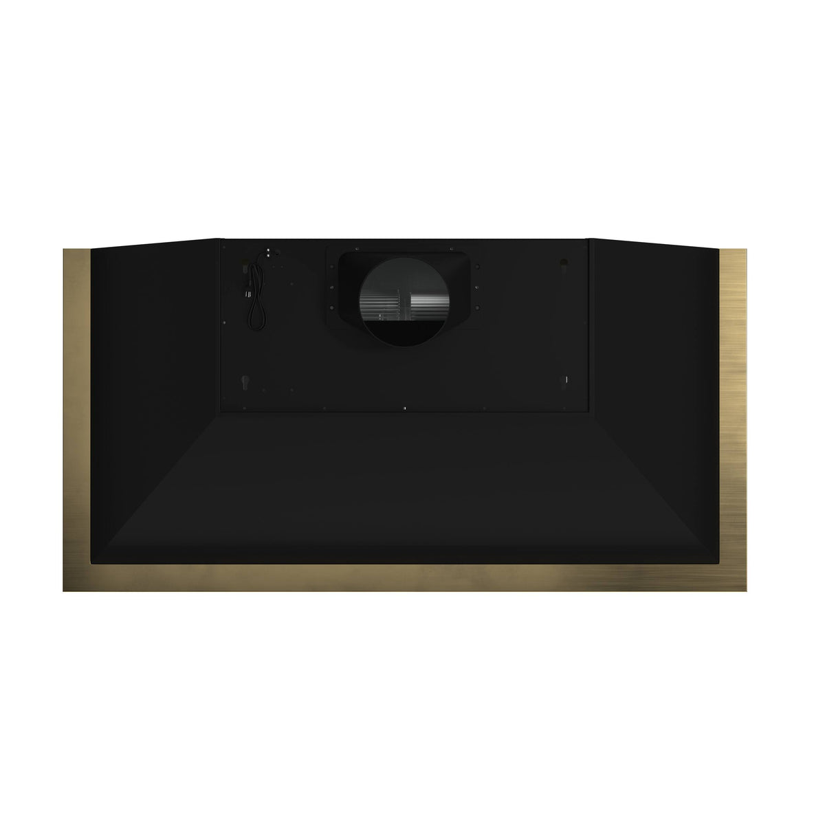 Forno Appliances - 48 inches - Externally Vented - Wall Range Hood - Black