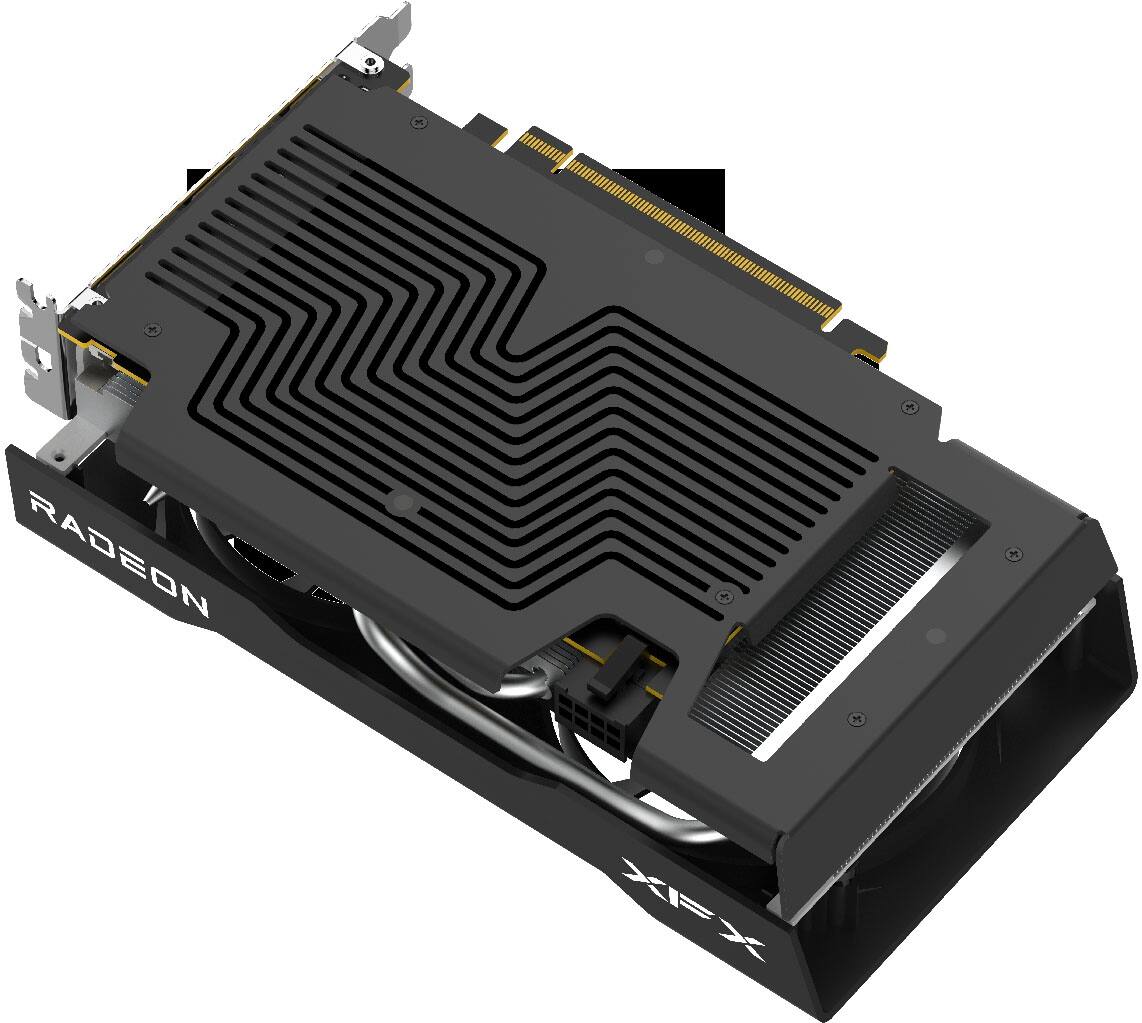 XFX - Swift AMD Radeon RX 9060 Gaming Edition 8GB GDDR6 PCI Express 5.0 Gaming Graphics Card - Black
