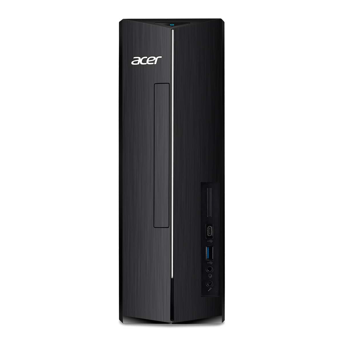 Acer - Aspire XC-1715_CZN-UB13 Desktop - AMD Ryzen 3 5400U 2021 - 8GB LPDDR5 Memory - 512GB Storage - USB Keyboard and Mouse - Black